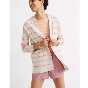 Madewell Striped Cardigan